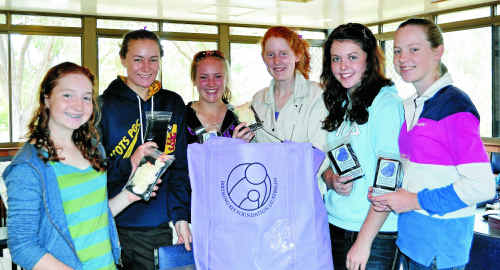 Scots PGC students Alison Driver, Georgia Kiss, Maddie Caithness, Michelle Thompson, Ella Rathmall and Amy Bradfield donate their time to help those less fortunate. Scots PGC students Alison Driver, Georgia Kiss, Maddie Caithness, Michelle Thompson, Ella Rathmall and Amy Bradfield donate their time to help those less fortunate.
